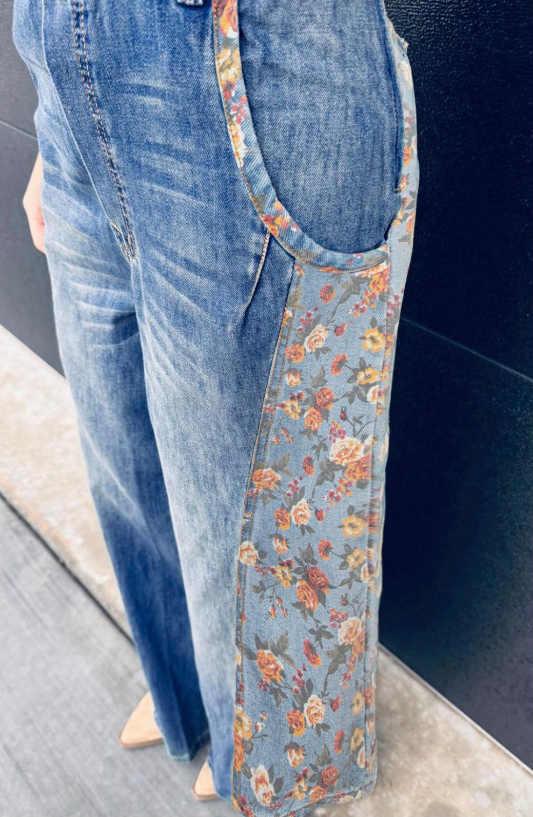 Backroad Blossom Overalls