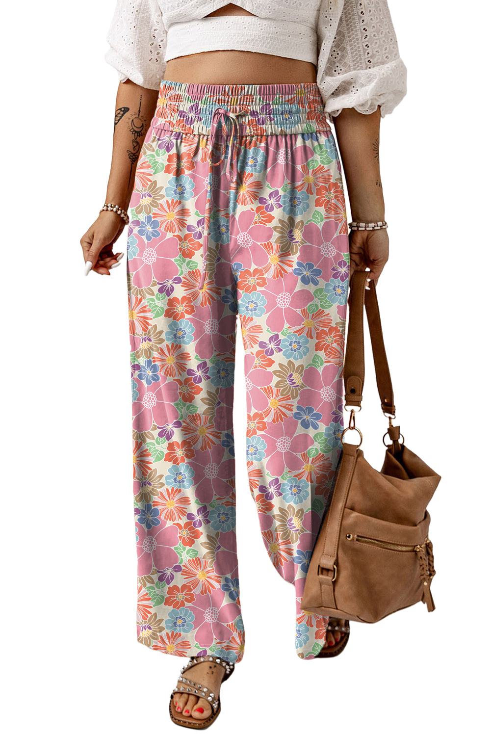 Floral Loose Pants