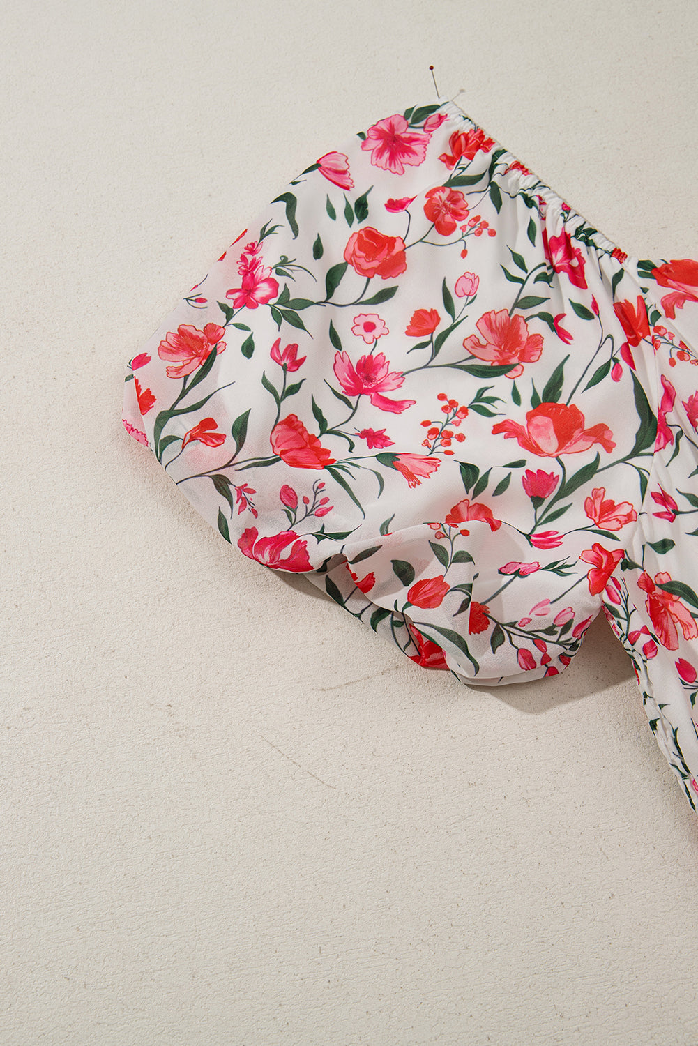 Pink Plus Size Square Neck Maxi Dress