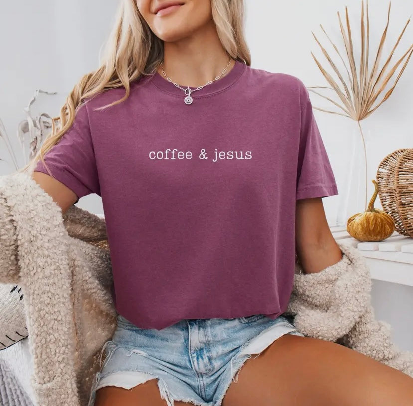 Coffee & Jesus Tee