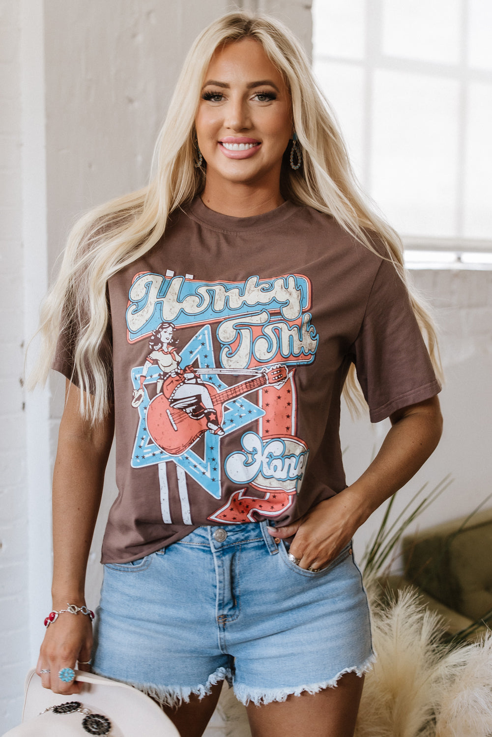 Honky Tonk Honey Graphic Tee