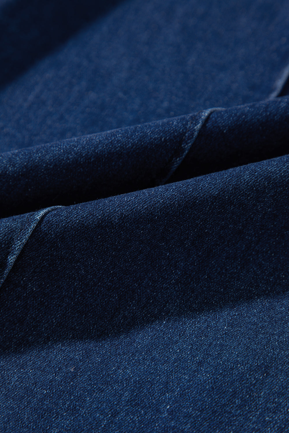 Dark Blue Denim Jumpsuit