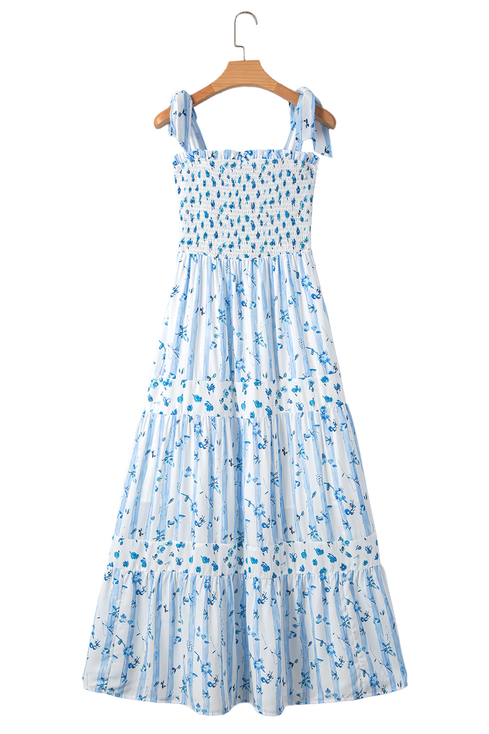 Seaside Stripes Maxi Dress