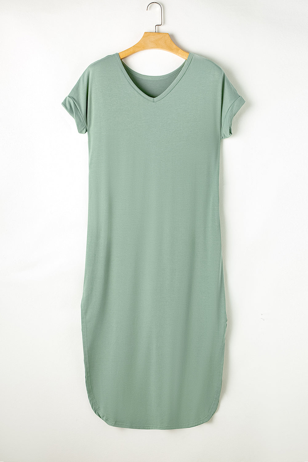 Sage Maxi T-shirt Dress