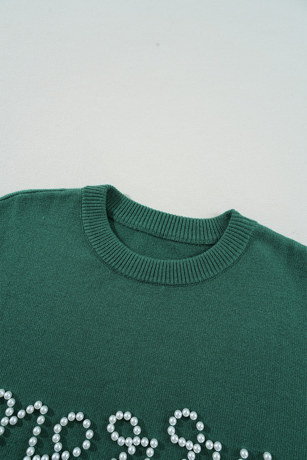 Green Pearl Merry Sweater