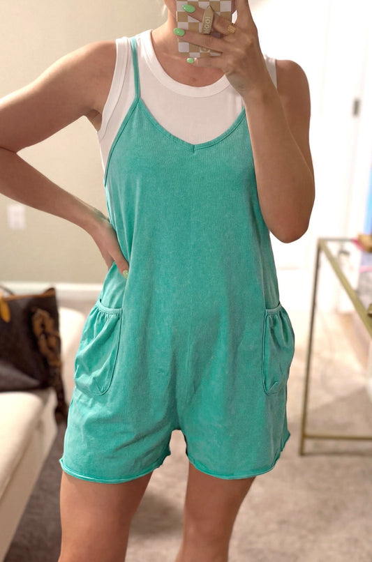 Mint To Be Romper