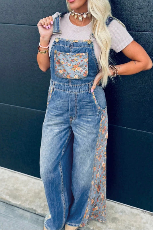 Backroad Blossom Overalls