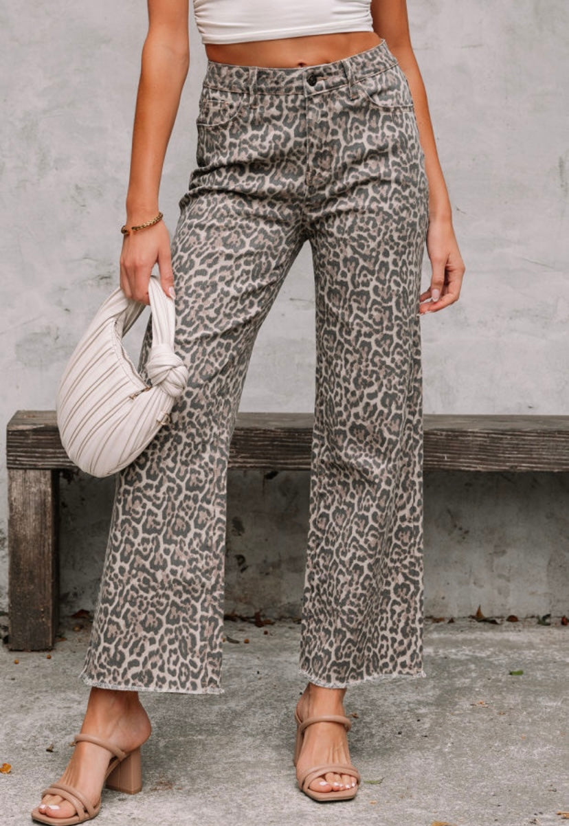 Gracie’s Leopard Jeans