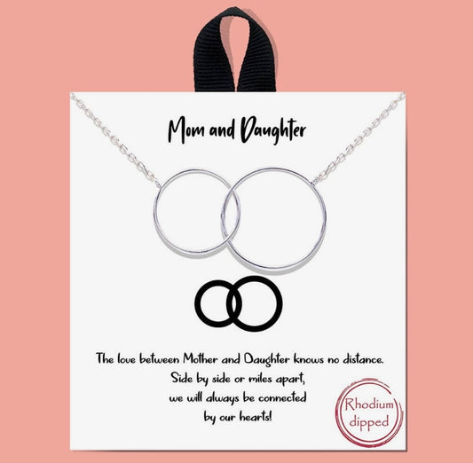 Mom & Daughter Necklace