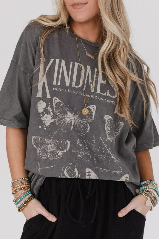 Kindness Butterfly Graphic Tee