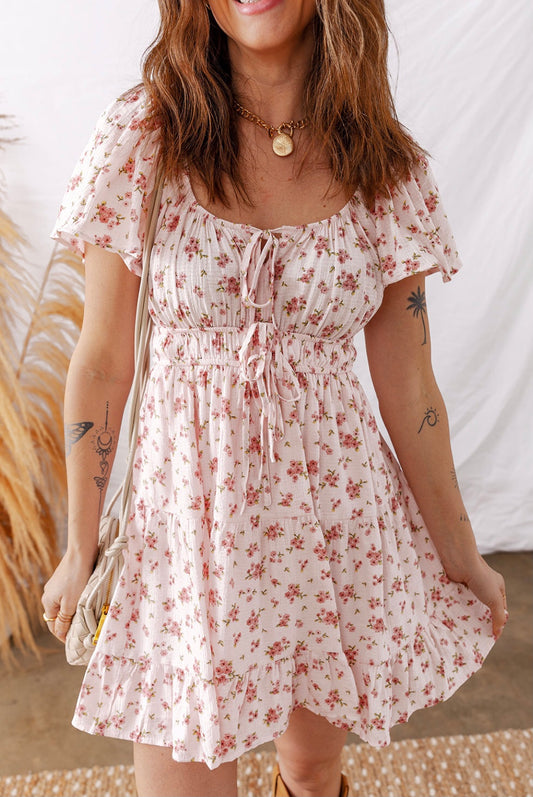 Pretty Petals Mini Dress