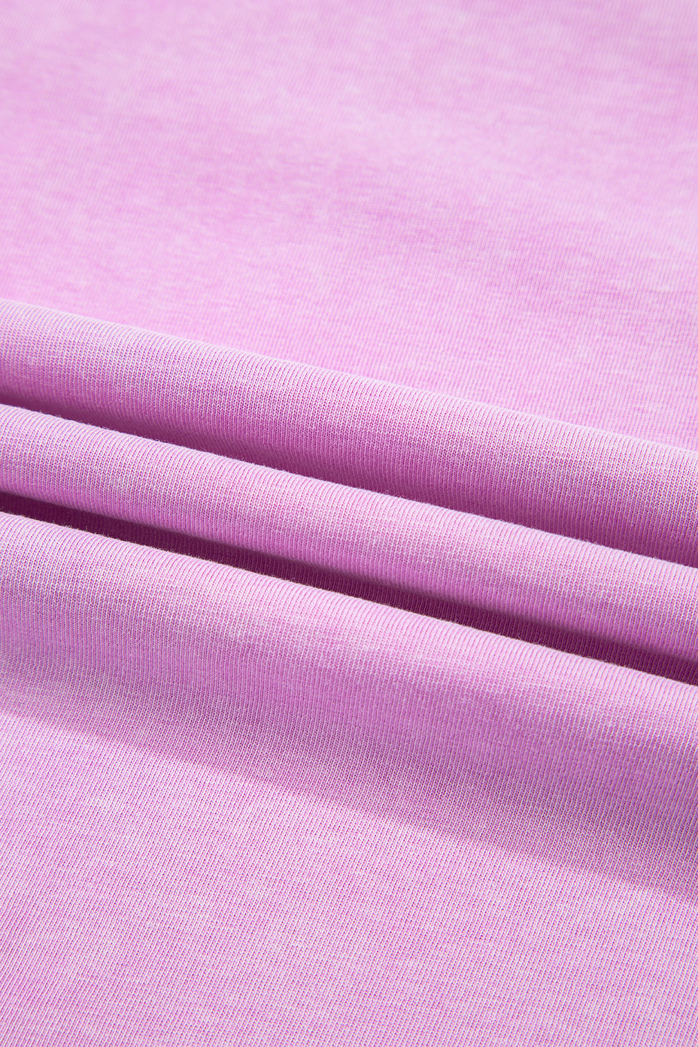 Purple 2 Pieces Mineral Wash Cotton Tank Top Lined Split Skirt Set