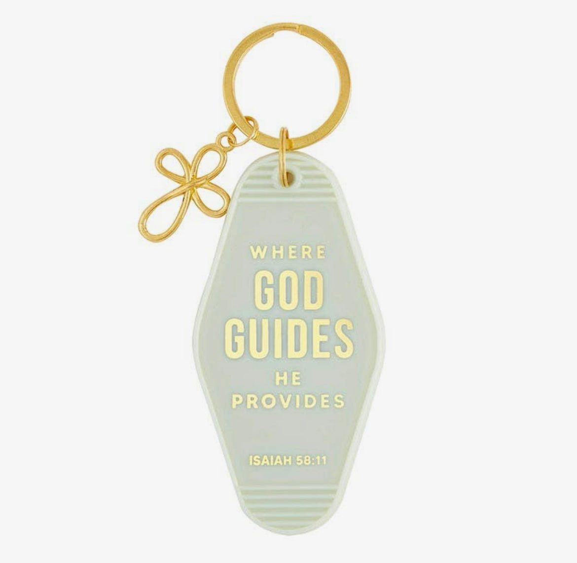 God Guides Key Chain