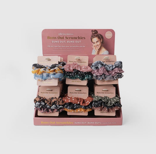Buns out scrunchies