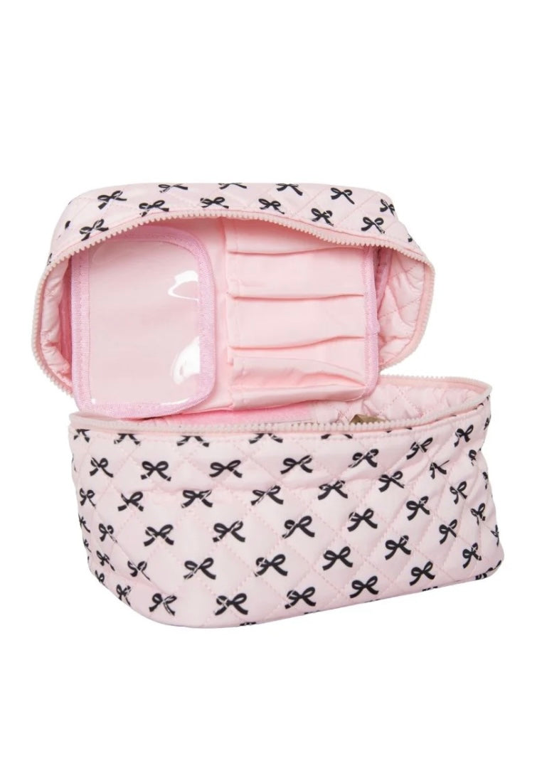 Pink Bow Glam Bag