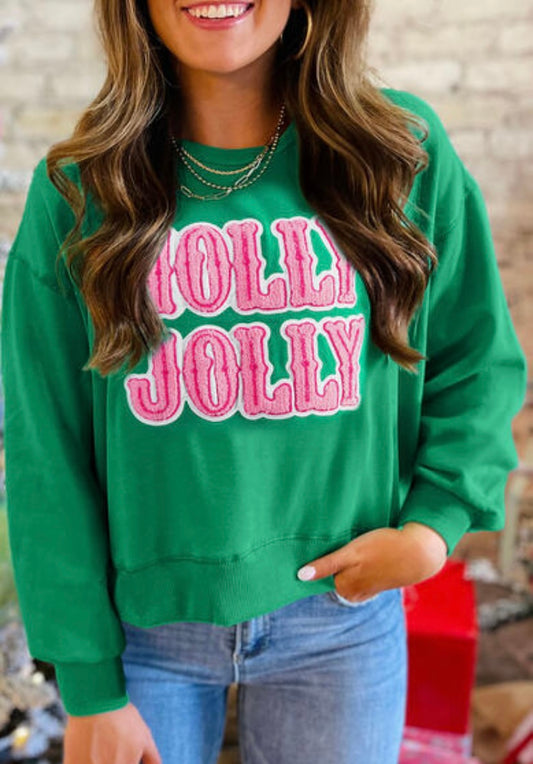 Dolly’s Holly Jolly Crewneck