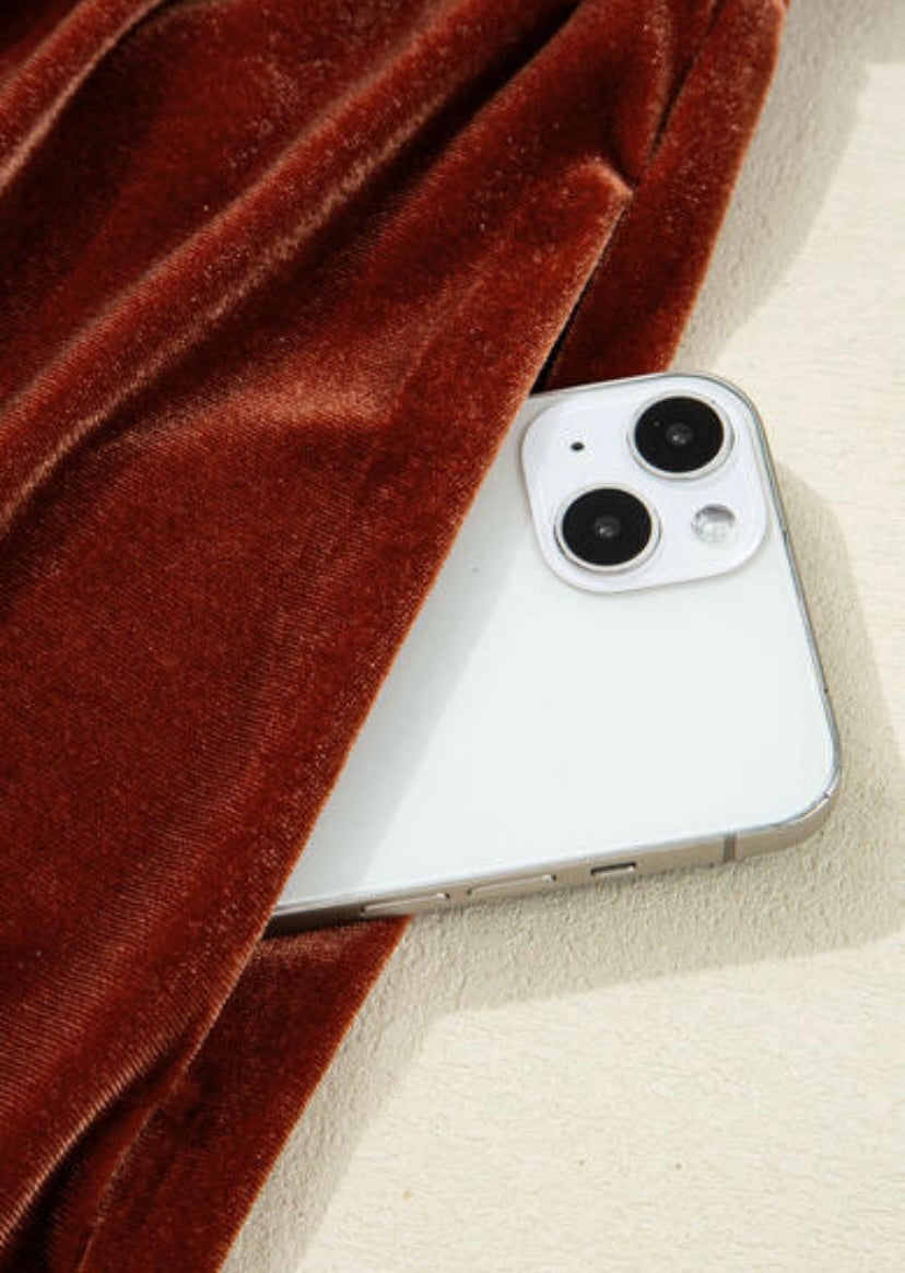 Burnt Orange Mini Dress