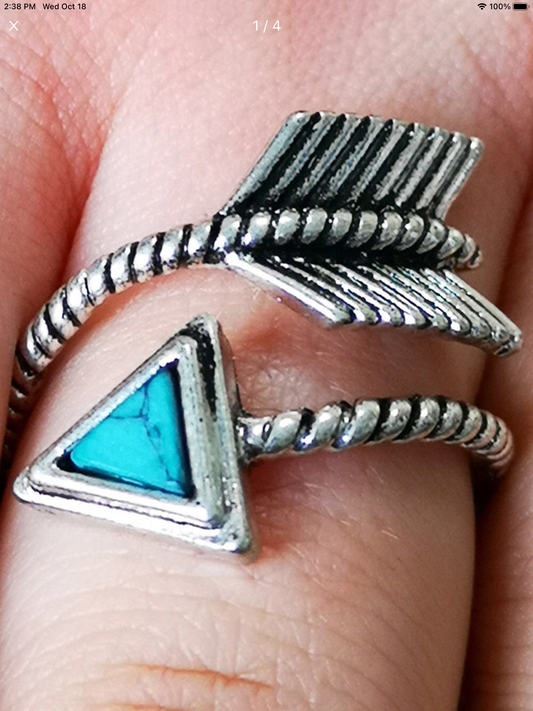 Silver Arrow Ring