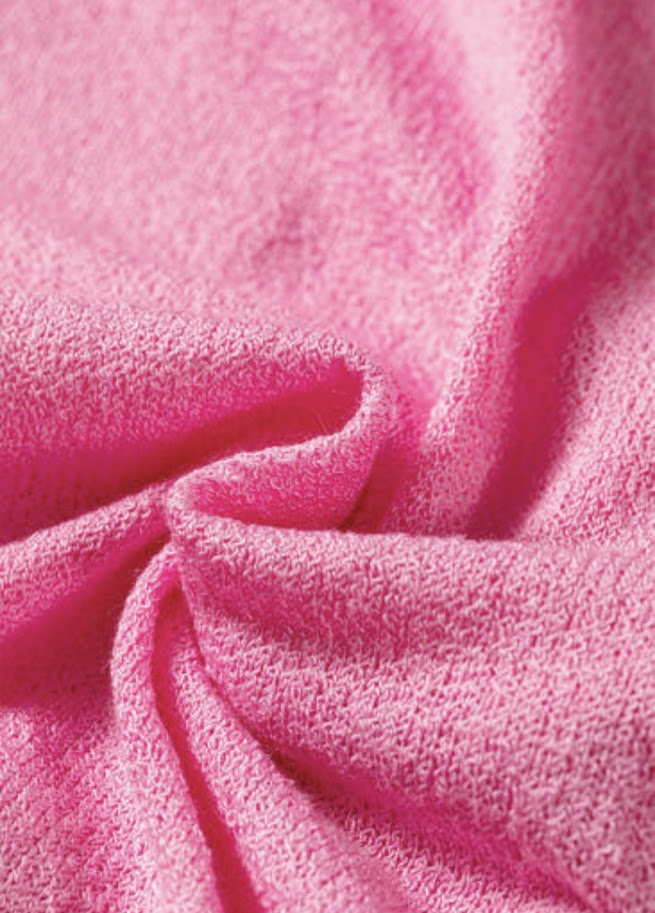 Pink Bubblegum Open Back Sweater