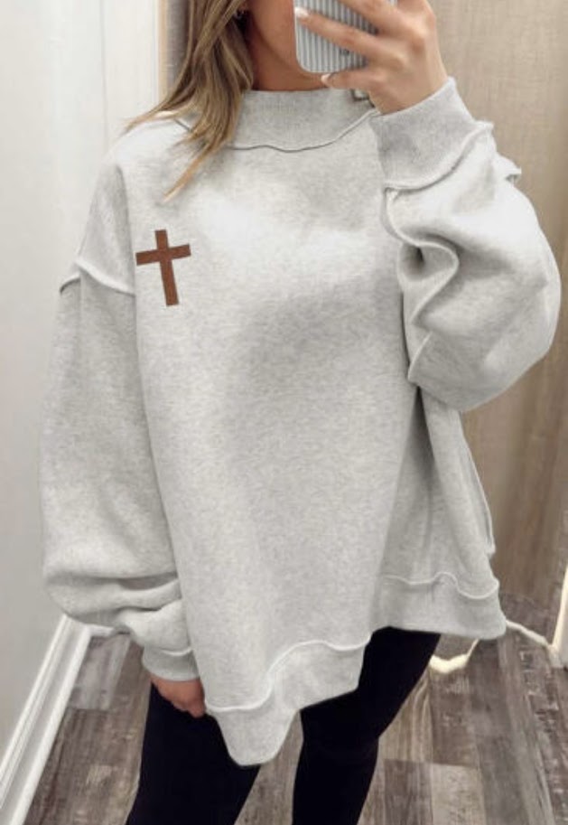 Reversible Jesus Saves Mockneck