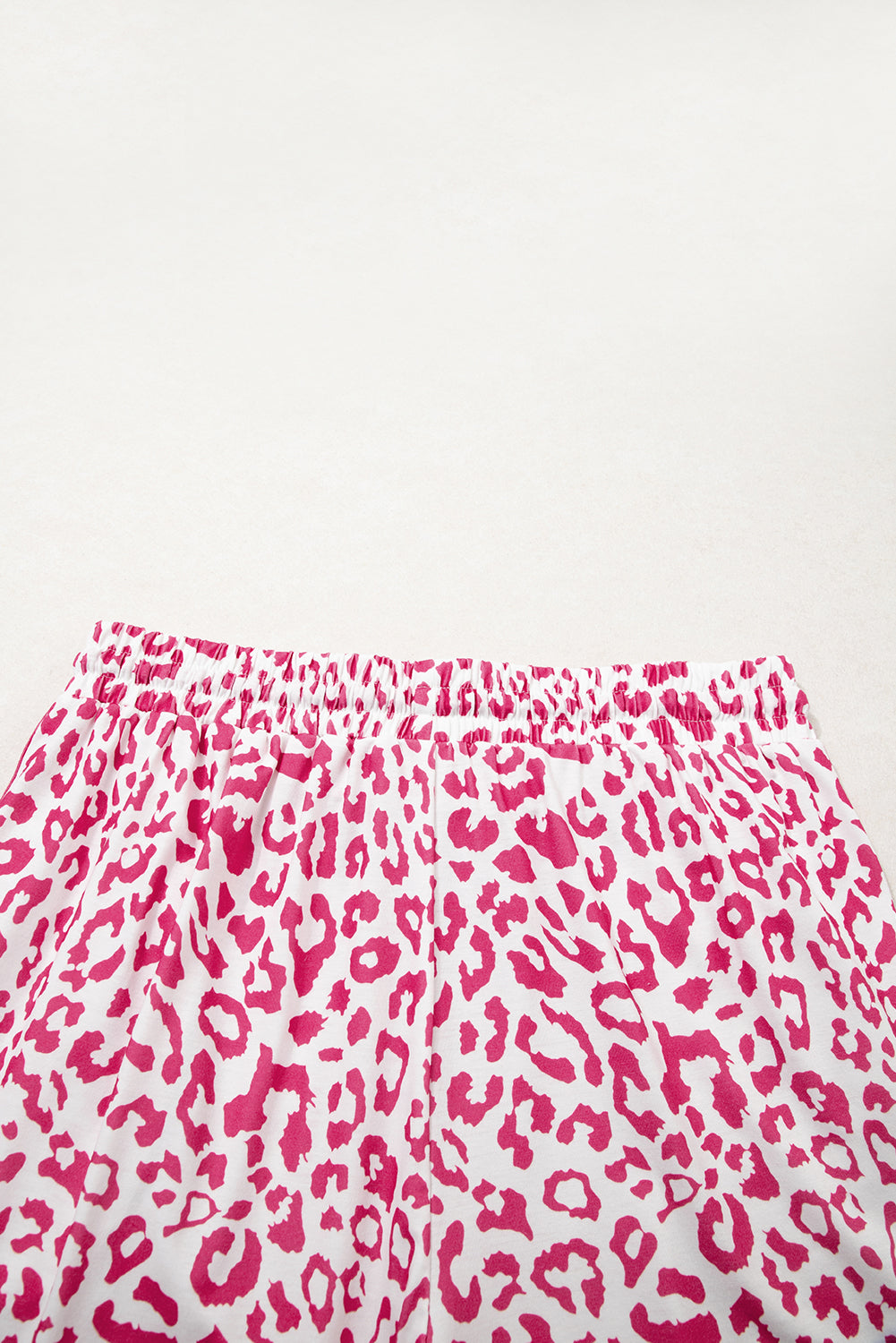 Pink Leopard Comfy Shorts