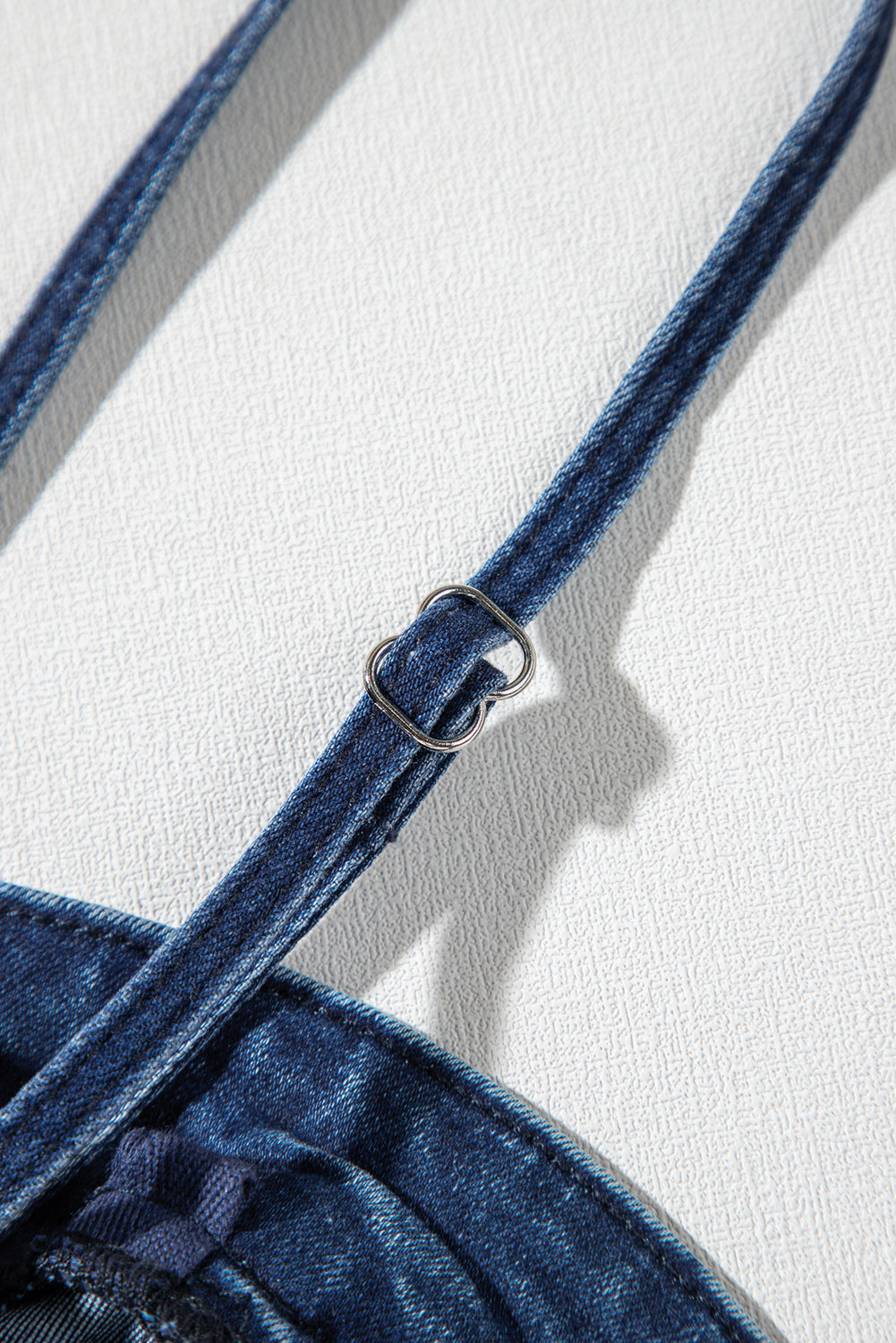 Dark Blue Denim Jumpsuit