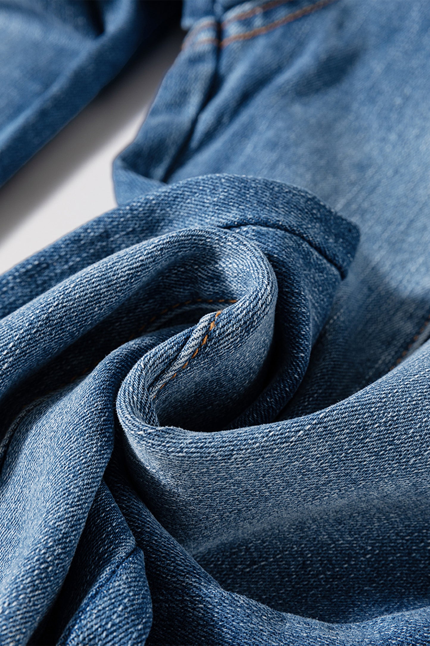 Sail Blue High Waist Flare Jeans