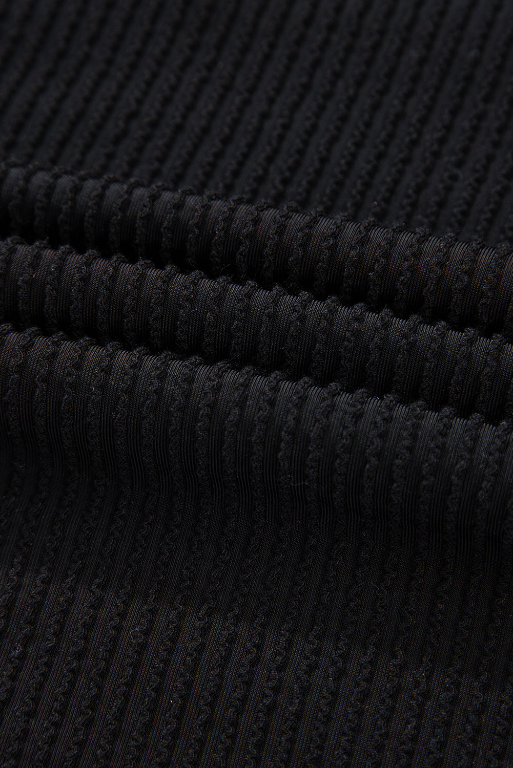 Black Corded MERRY Graphic Long Sleeve Top and Shorts Set