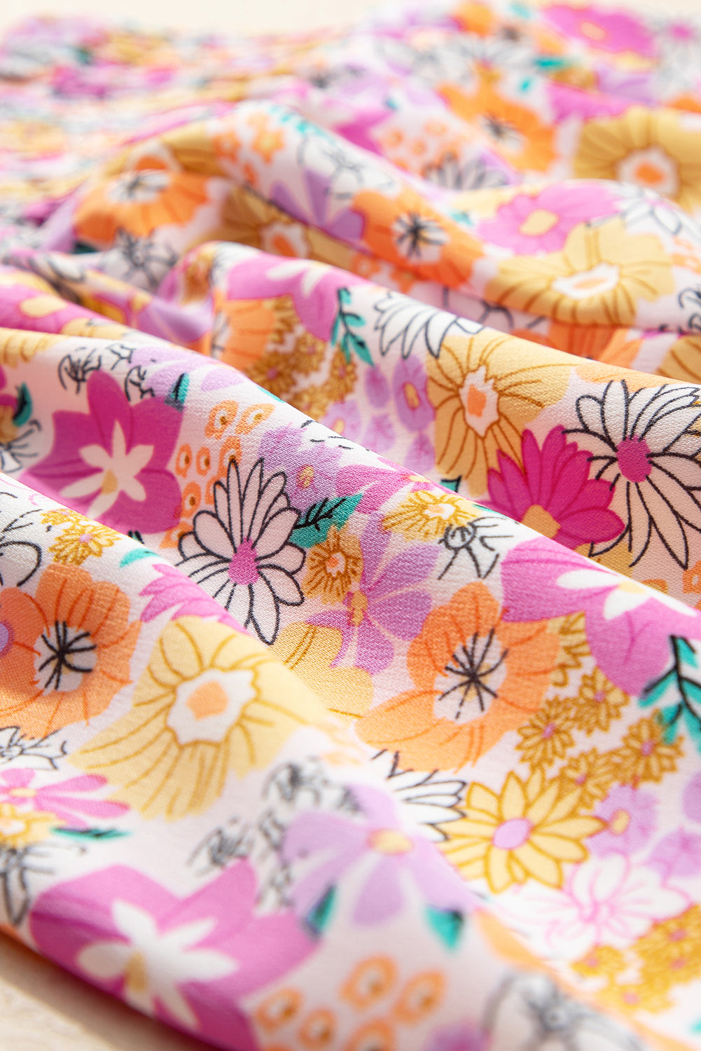 Floral High Waisted Shorts