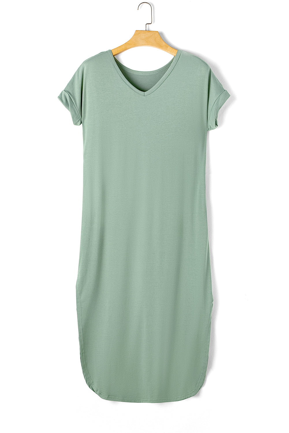 Sage Maxi T-shirt Dress