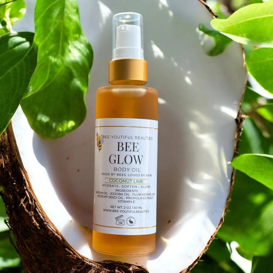 Bee Glow Body Oil Coconut Lime